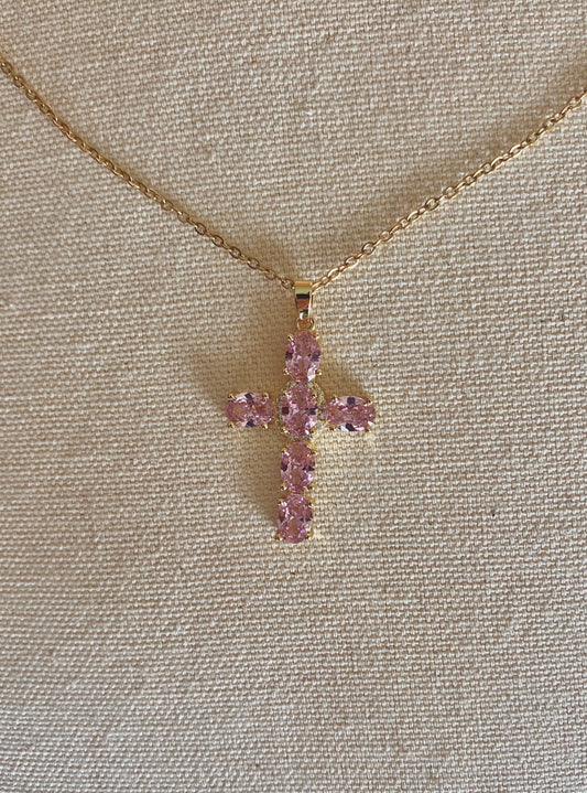 Collier Grâce Rose